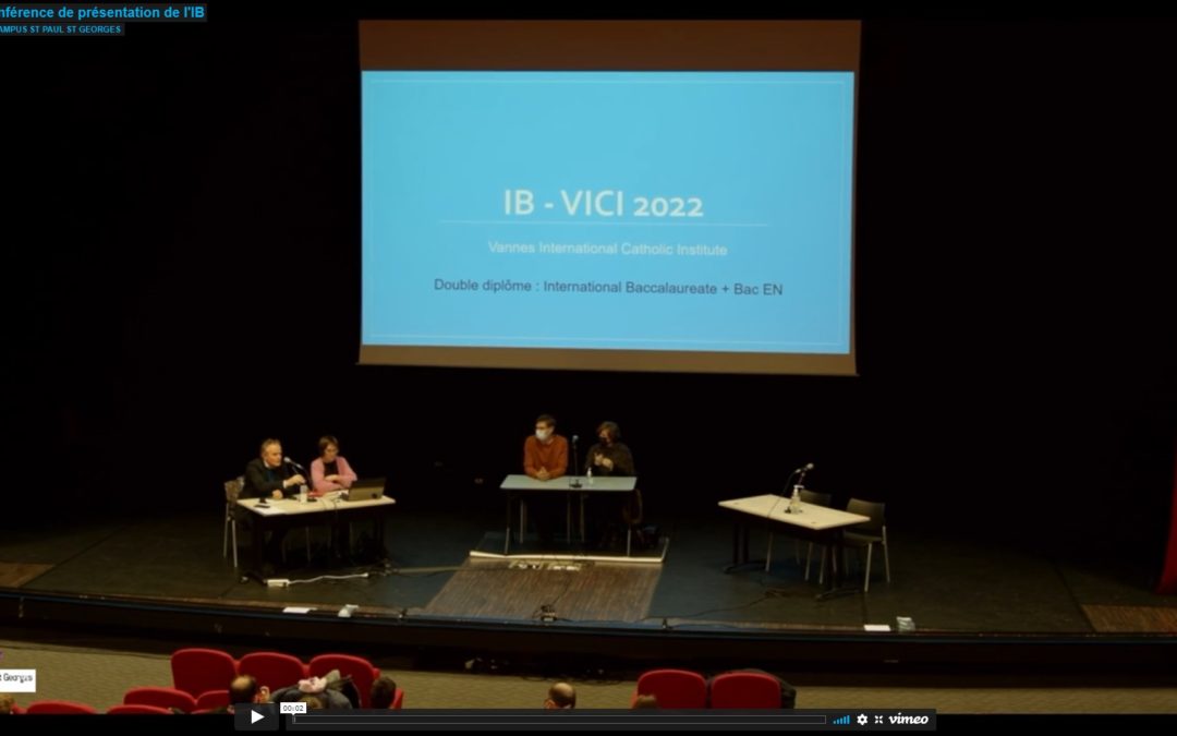 Présentation de l’IB 2023