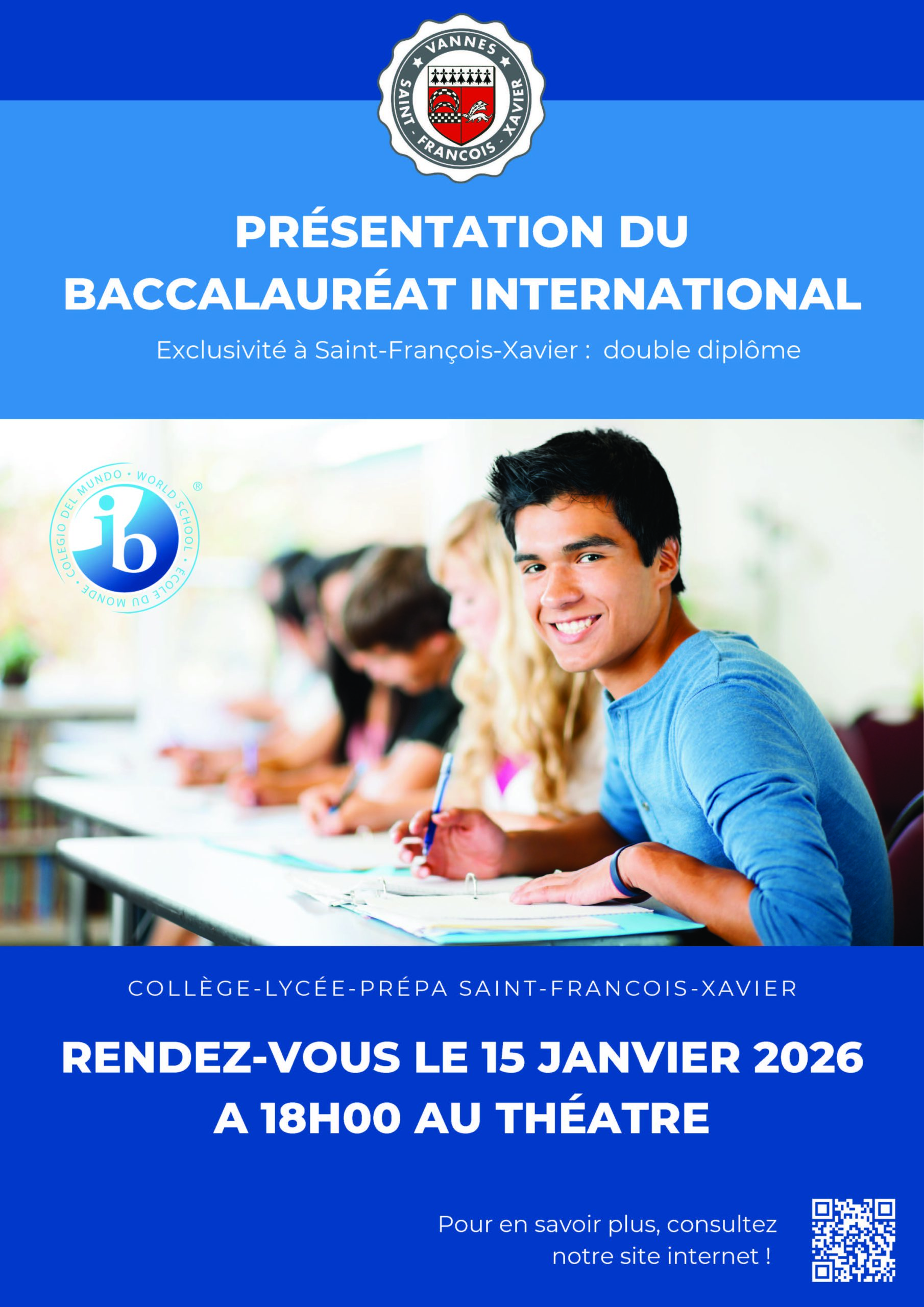 L Ib Présentation de l'IB au lycée Saint-François-Xavier - Vannes ...