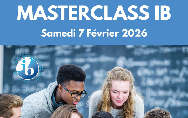 Masterclass IB – 7 février 2026
